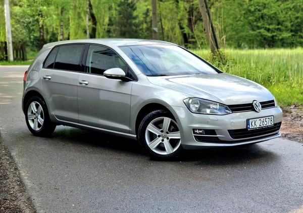 Volkswagen Golf cena 42800 przebieg: 158000, rok produkcji 2013 z Kraków małe 742